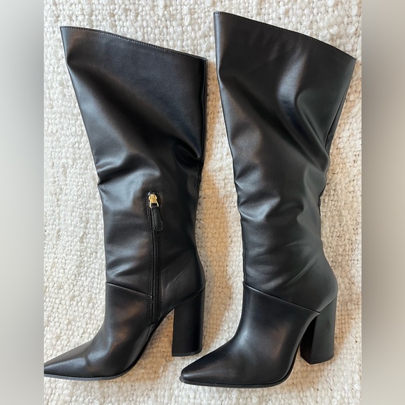 JLO Women’s Black Faux Leather Boots - Picture 5 of 8